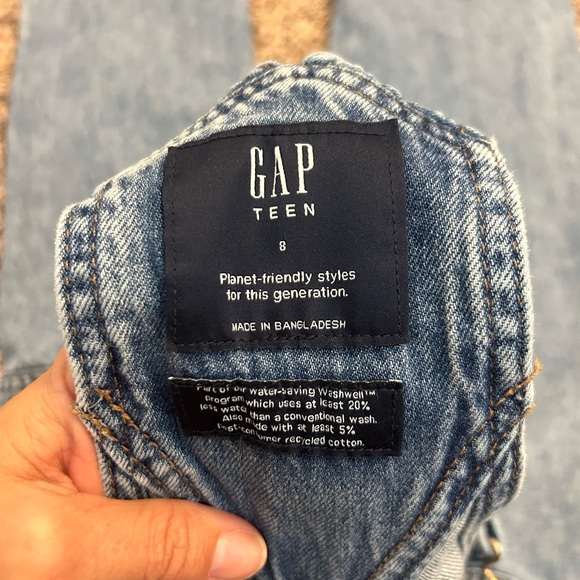 Gap Girls Denim Overalls - Picture 5 of 6